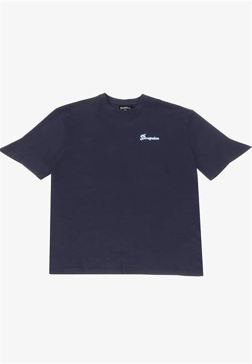 Dropsize Bluser & t-shirts 'Hustle Hard'  navy / lyseblå
