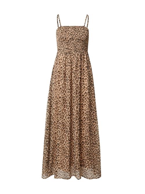 ONLY Sommerkjole 'ONLElena Vikki'  beige / brokade / sort