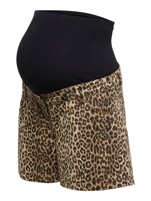 Only Maternity Jeans 'OLMNaomi'  brun / lysebrun / sort