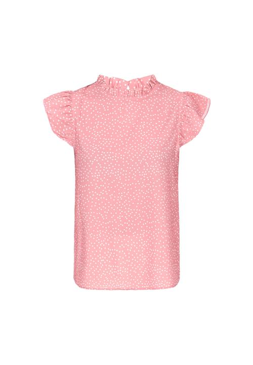 faina Bluse  pink / hvid