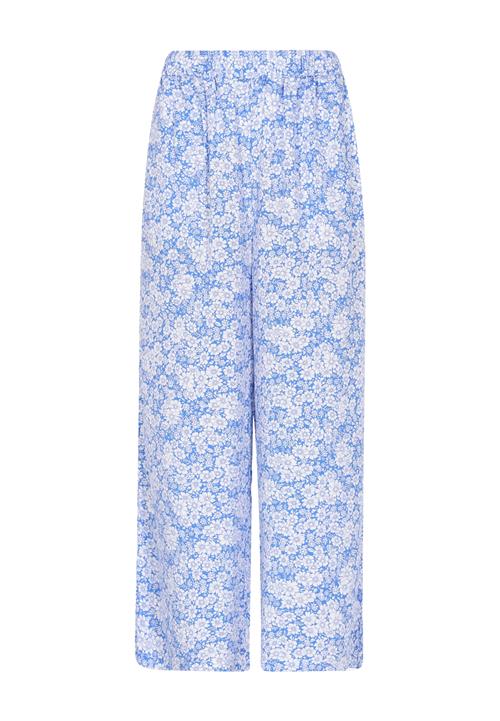 Usha Bukser  blå / lysegrå / hvid