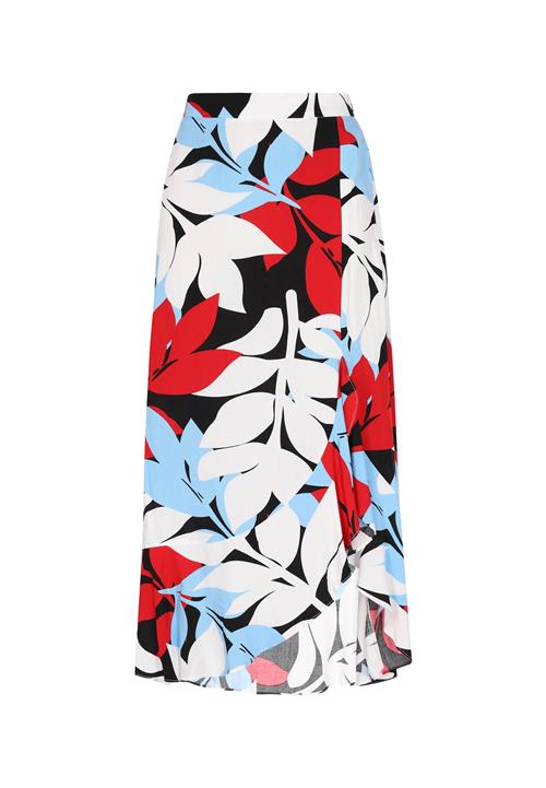 IZIA Nederdel  lyseblå / rød / sort / hvid