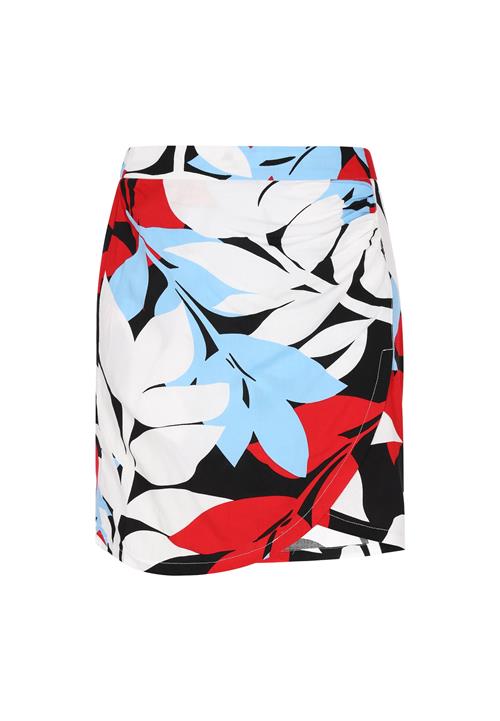 IZIA Nederdel  blå / rød / sort / hvid