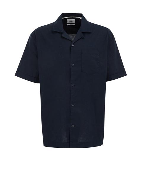 WE Fashion Skjorte  mørkeblå