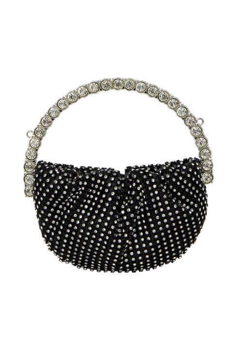 myMo at night Håndtaske  sort / sølv