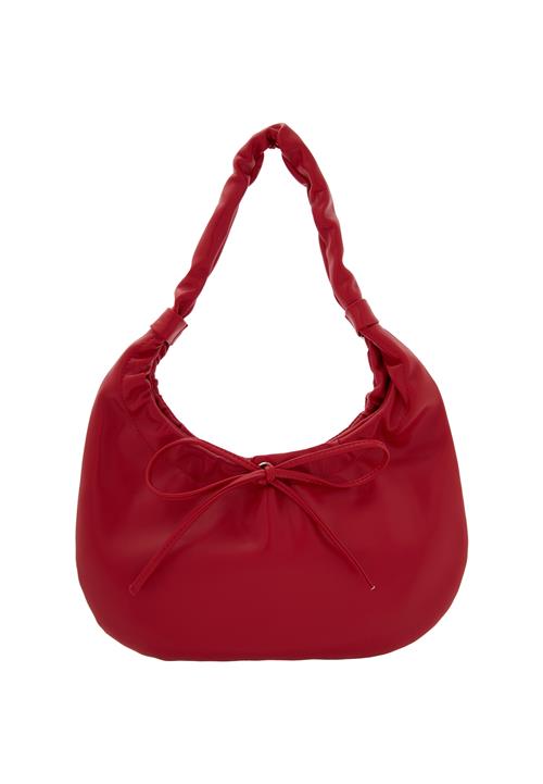 faina Skuldertaske  rød