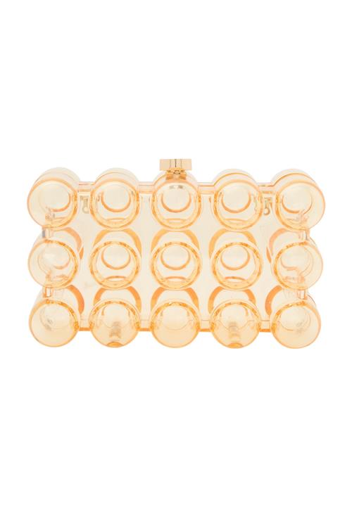 myMo at night Clutch  fersken