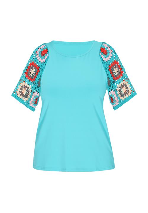 usha FESTIVAL Shirts  turkis / blandingsfarvet