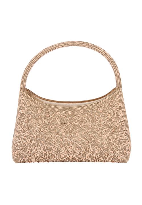 faina Clutch  champagne / perlehvid