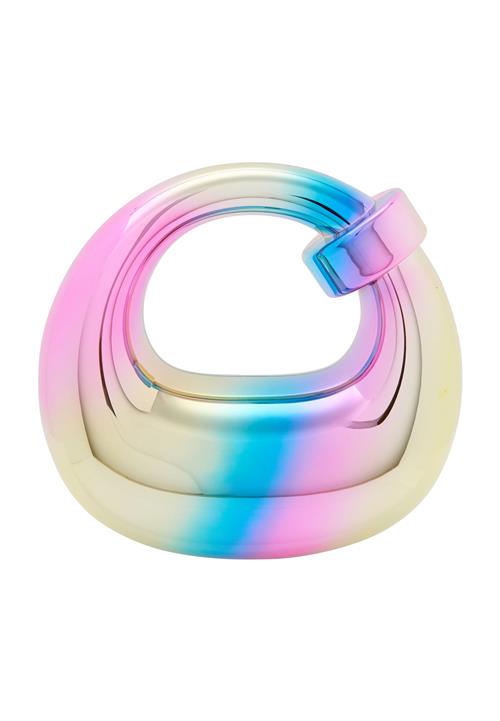 myMo at night Clutch  blå / turkis / pastelgul / pink