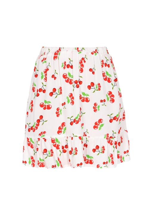 MYMO Nederdel  grøn / rød / hvid