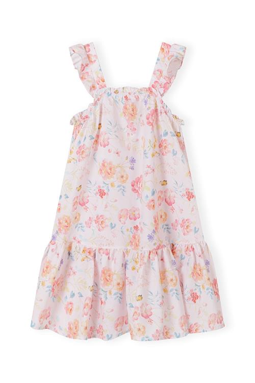 MINOTI Kjole  blå / grøn / pastelpink