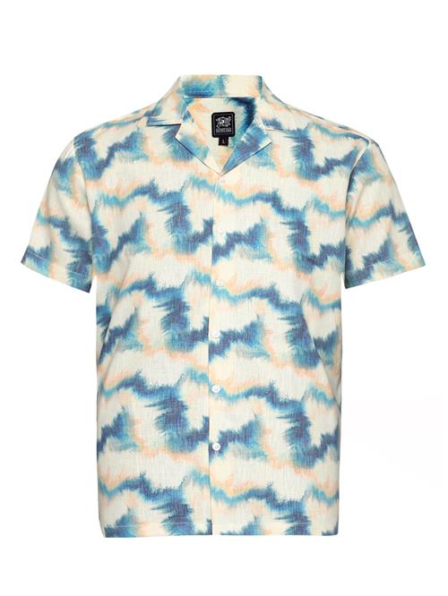 Campus Sutra Skjorte 'Tabitha'  navy / azur / abrikos / offwhite