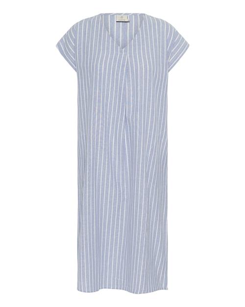 Kaffe Kjole 'Malena'  blå / hvid