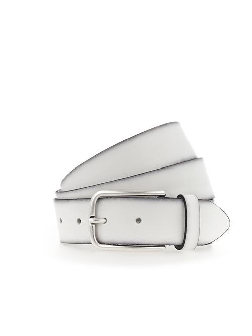 VANZETTI Bælte  antracit / hvid