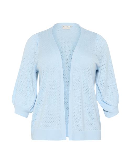 KAFFE CURVE Cardigan 'KCdalina'  himmelblå