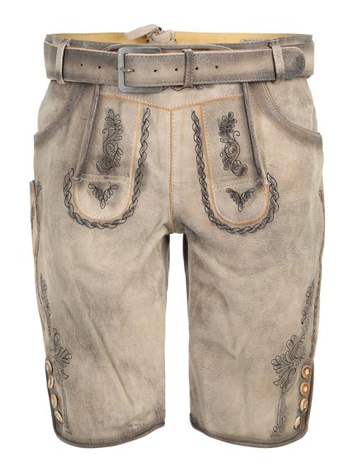 MARJO Bayeriske bukser 'Orlando'  greige / orange / sort