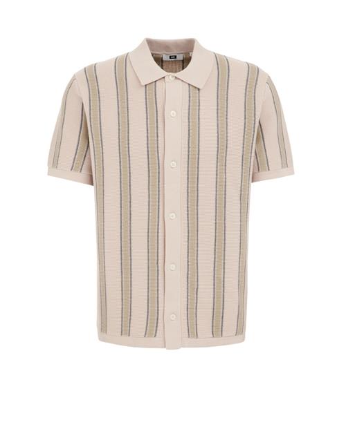 WE Fashion Cardigan  beige / camel / mørkegrå