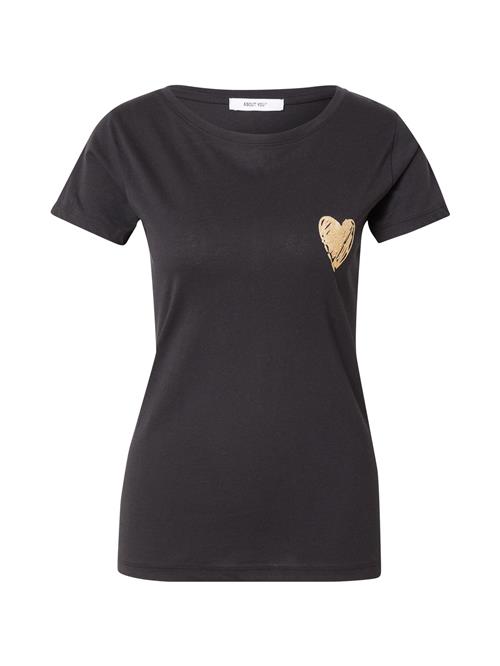 ABOUT YOU Shirts 'Maggie'  guld / sort