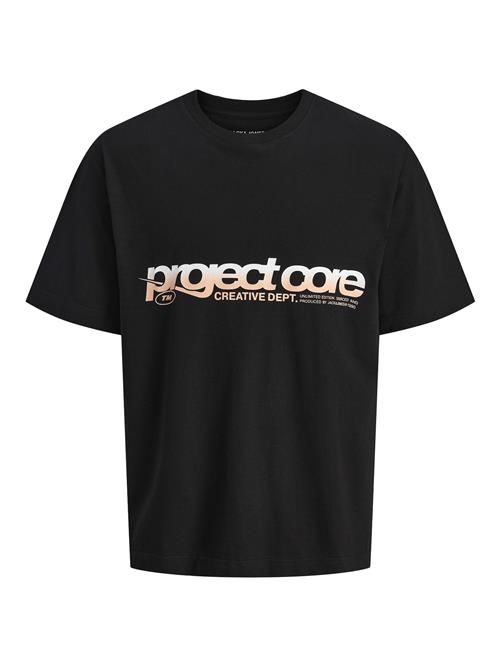 JACK & JONES Bluser & t-shirts  lyserød / sort / hvid