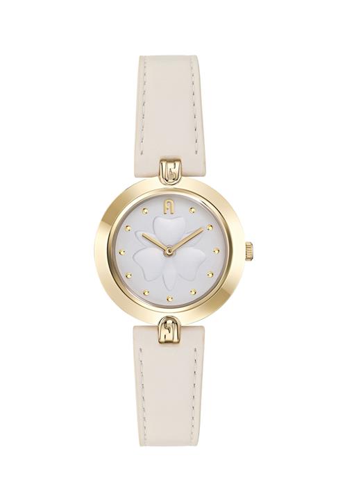FURLA Analogt ur  guld / hvid