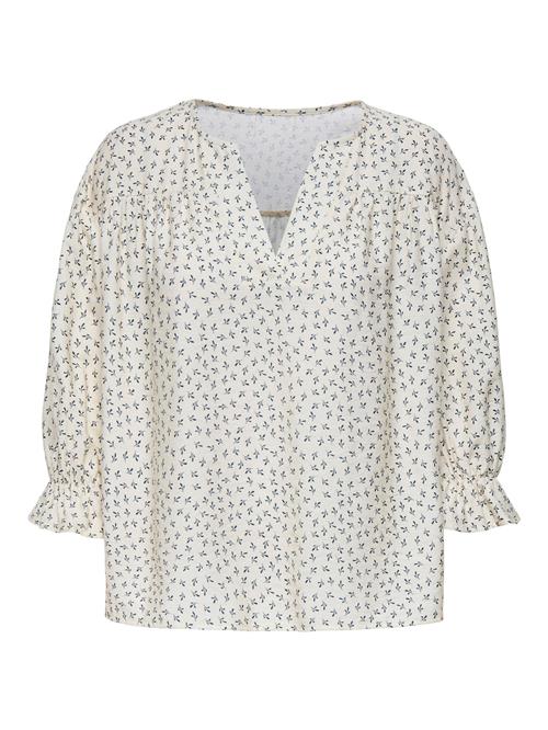 JDY Bluse  creme / navy
