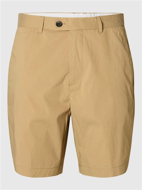 SELECTED Lærredsbukser  cappuccino