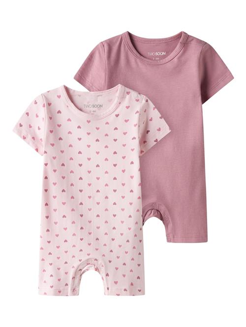 TWO SOON Nattøj  lyserød / hindbær