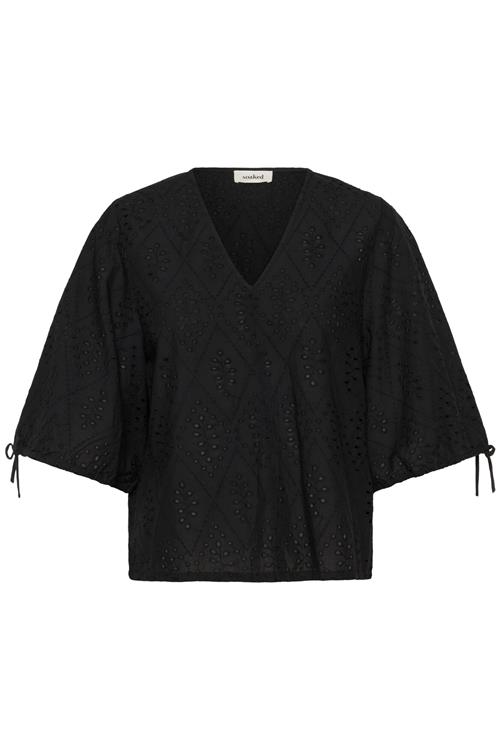 SOAKED IN LUXURY Bluse 'Joella'  sort