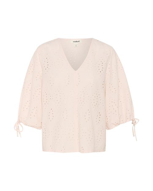 SOAKED IN LUXURY Bluse 'Joella'  pudder