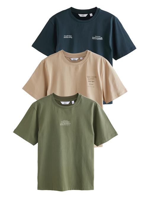 Next Bluser & t-shirts  mørkebeige / navy / mørkegrøn / hvid