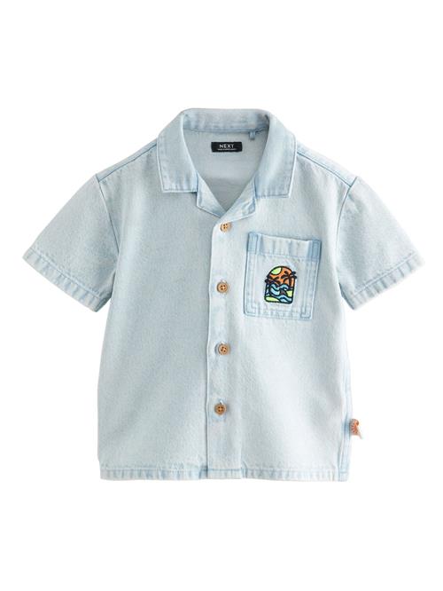 Next Skjorte  navy / lyseblå / lysegrøn / orange