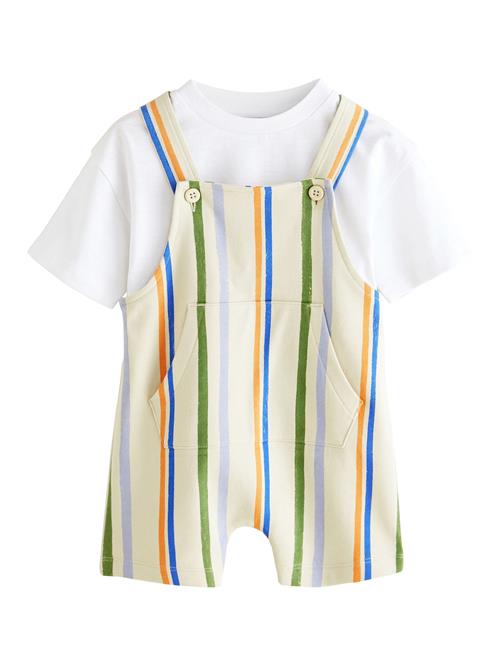 Next Sæt  elfenben / blå / grøn / hvid