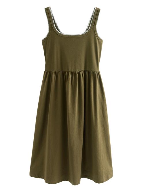 Next Sommerkjole  khaki / hvid