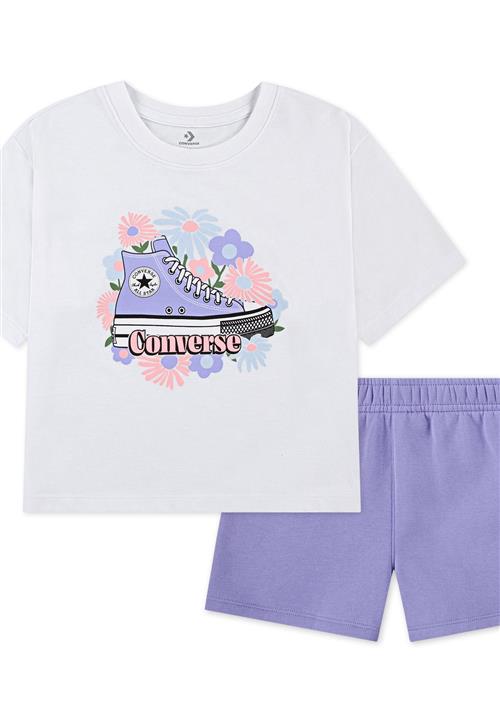 CONVERSE Sæt  lavendel / lyserød / sort / hvid