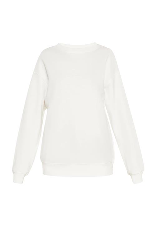 usha BLUE LABEL Sweatshirt 'Fashion Look'  hvid