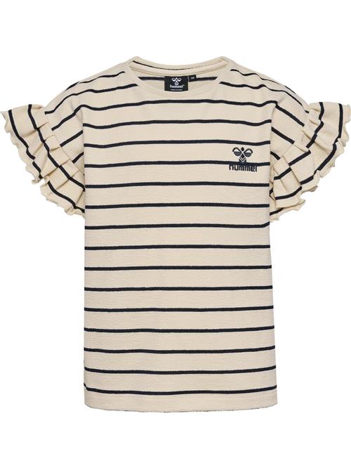 Hummel Bluser & t-shirts 'Alma'  beige / sort