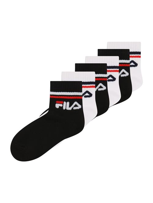 FILA Sportssokker  rød / sort / hvid