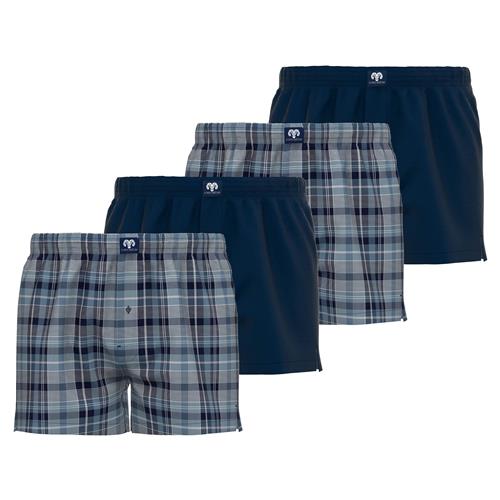 CECEBA Boksershorts  blå / marin / hvid