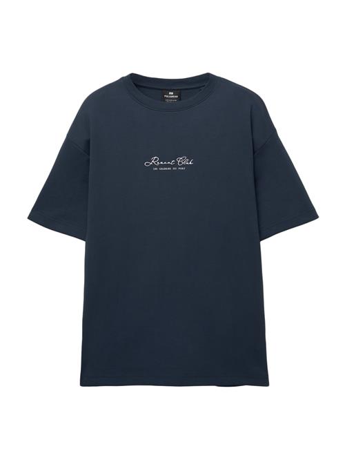 Pull&Bear Bluser & t-shirts  navy / hvid