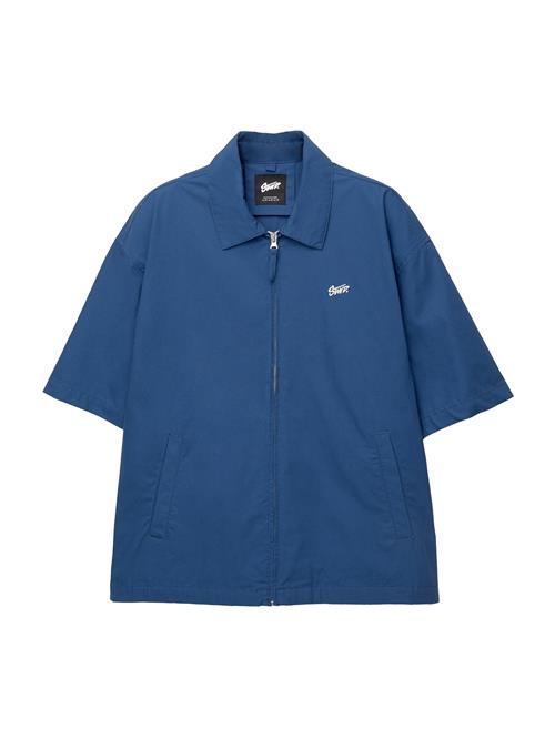 Pull&Bear Overgangsjakke  blå / hvid