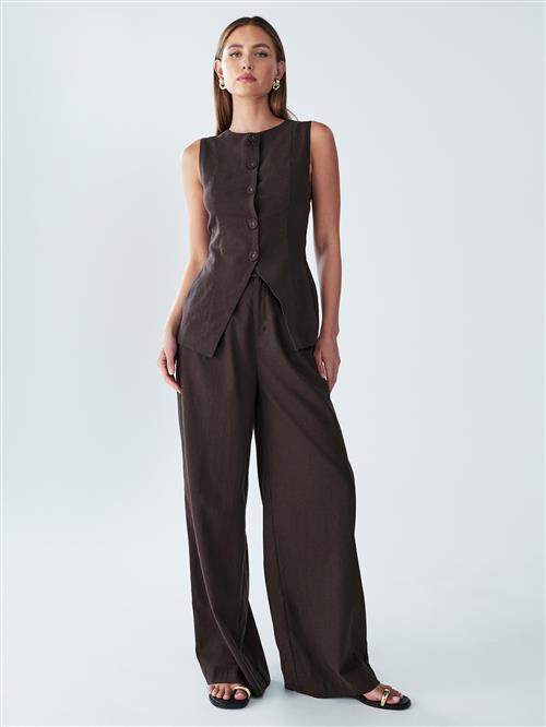 Willa Overdel 'RISE TUNIC TOP'  brun