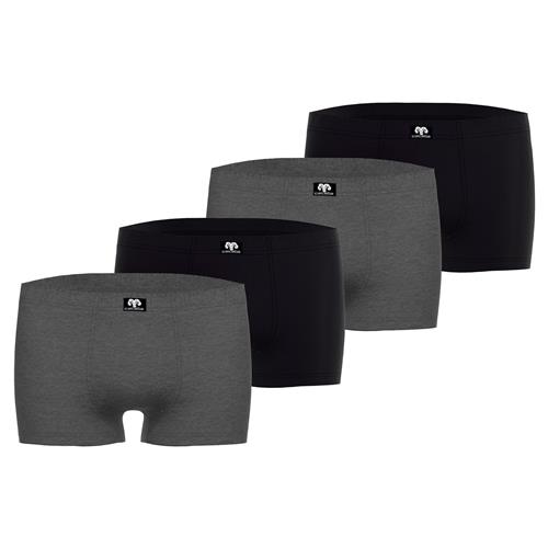 CECEBA Boksershorts  mørkegrå / sort