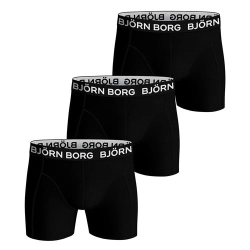 BJÖRN BORG Boksershorts  sort / hvid