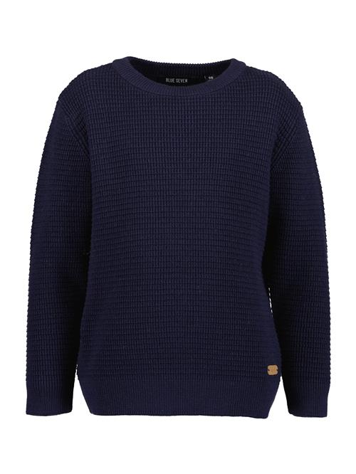 BLUE SEVEN Pullover  natblå / lysebrun