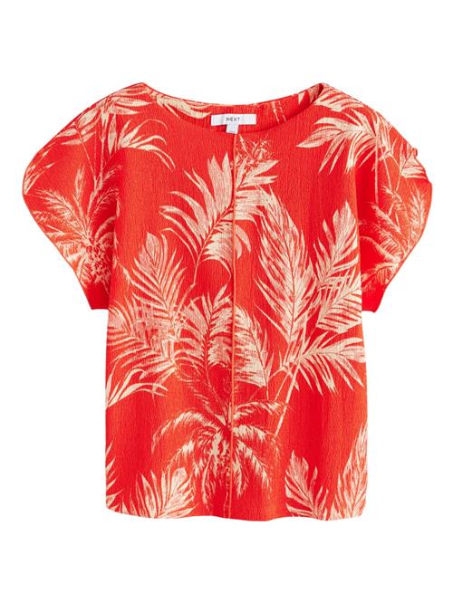 Next Bluse  elfenben / rød