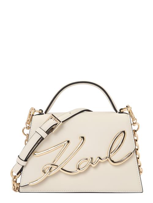 Karl Lagerfeld Håndtaske  guld / hvid