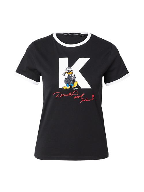 Karl Lagerfeld Shirts 'Disney x KL'  navy / cranberry / sort / hvid