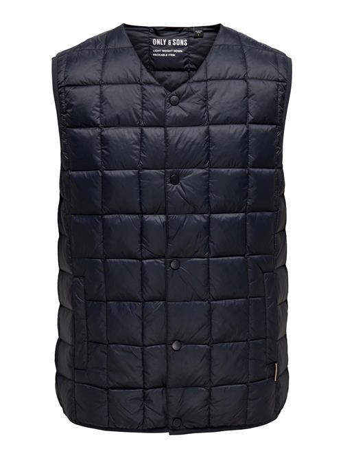 Only & Sons Vest 'ONSGavin'  navy