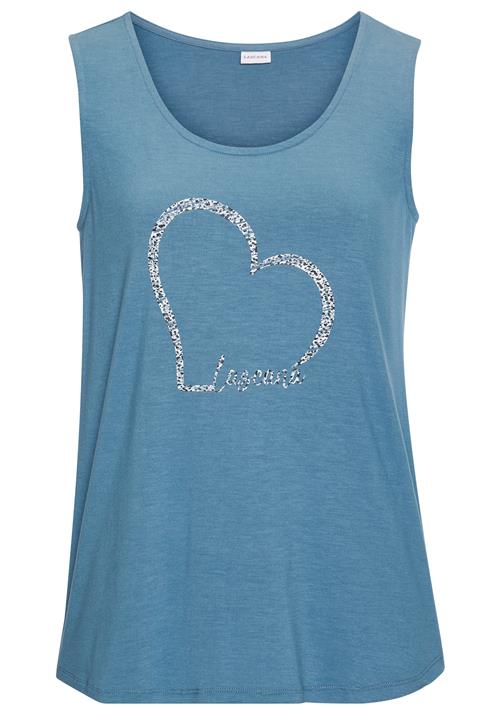 LASCANA Overdel  dueblå / sort / hvid